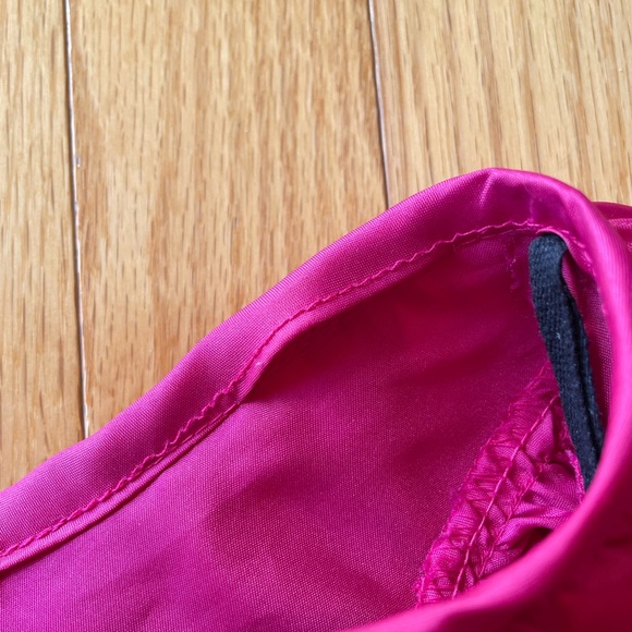 Memories ruffle Vintage Dress From Fairweather CAD 1595 Neon pink Colour Size S - Picture 13 of 13